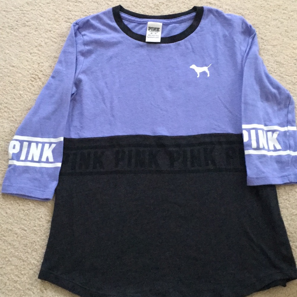 VS PINK Top 3/4 sleeve